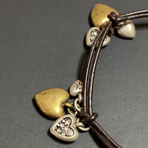 🖤NWOT💕FOSSIL leather bracelet - Picture 2 of 7